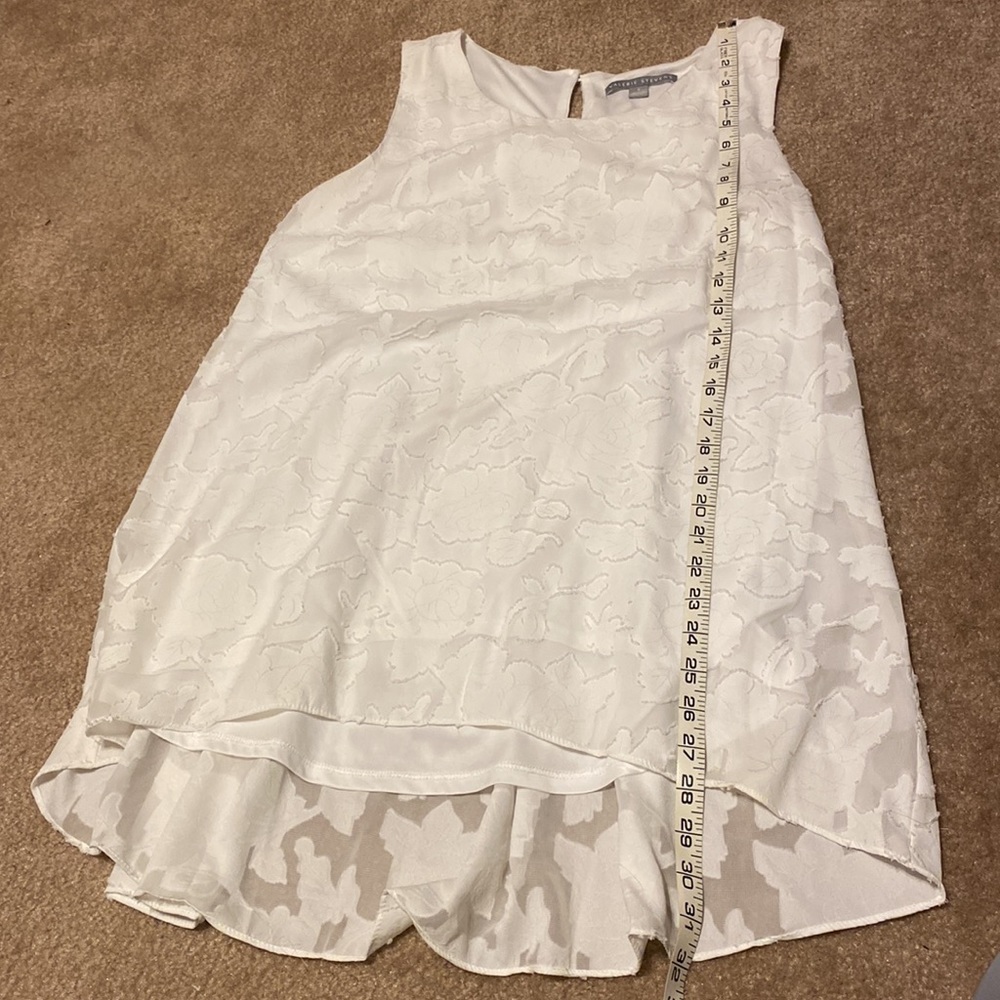 White Lace Top - Picture 7 of 9